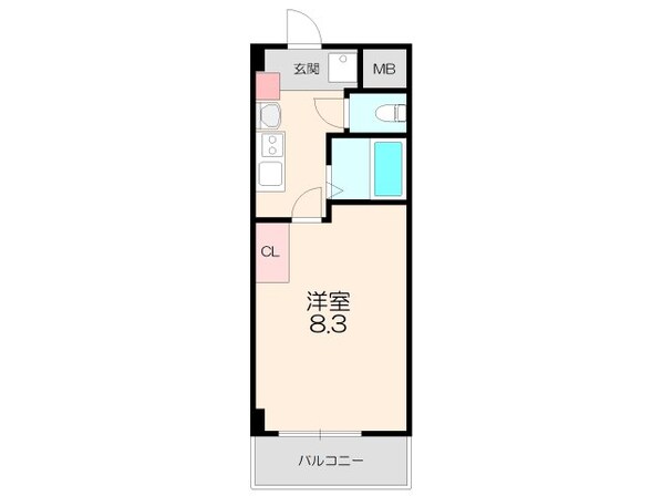 シャンヴェルジェ豊中Ⅰの物件間取画像